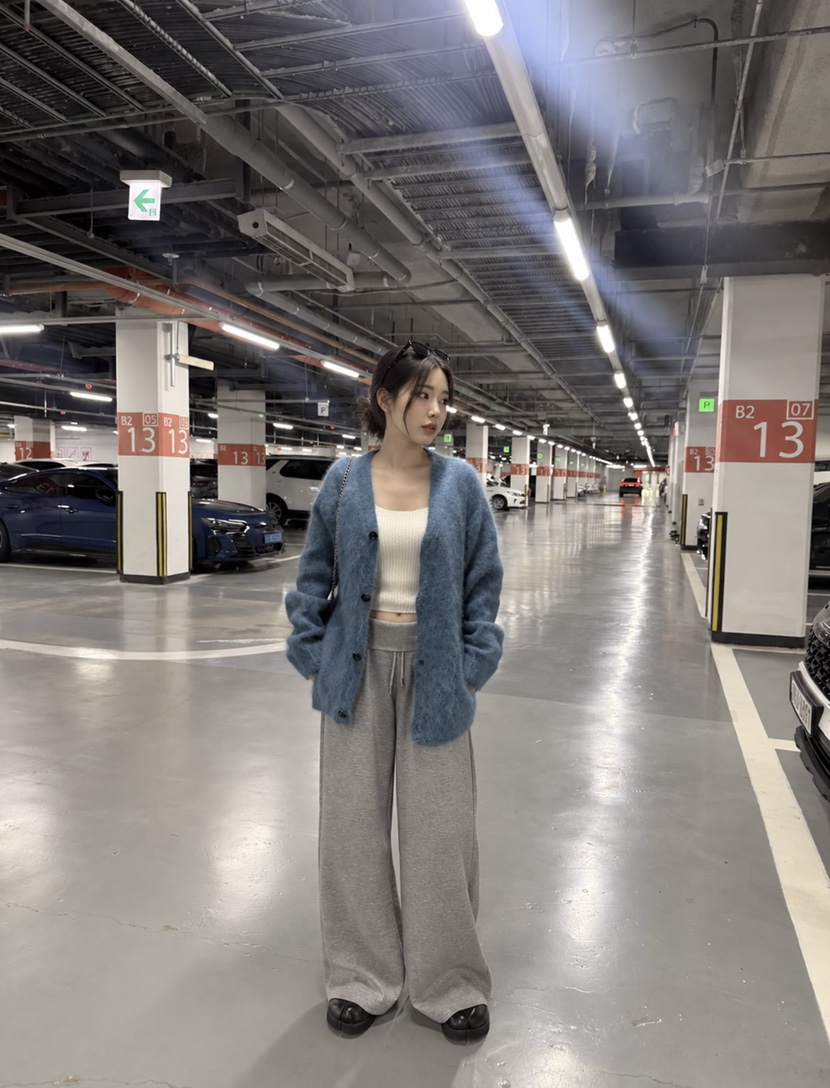 PAIRING東大門直郵女裝新款熱賣推薦真品時尚人氣休閑褲羅紋PAIRING休閑褲