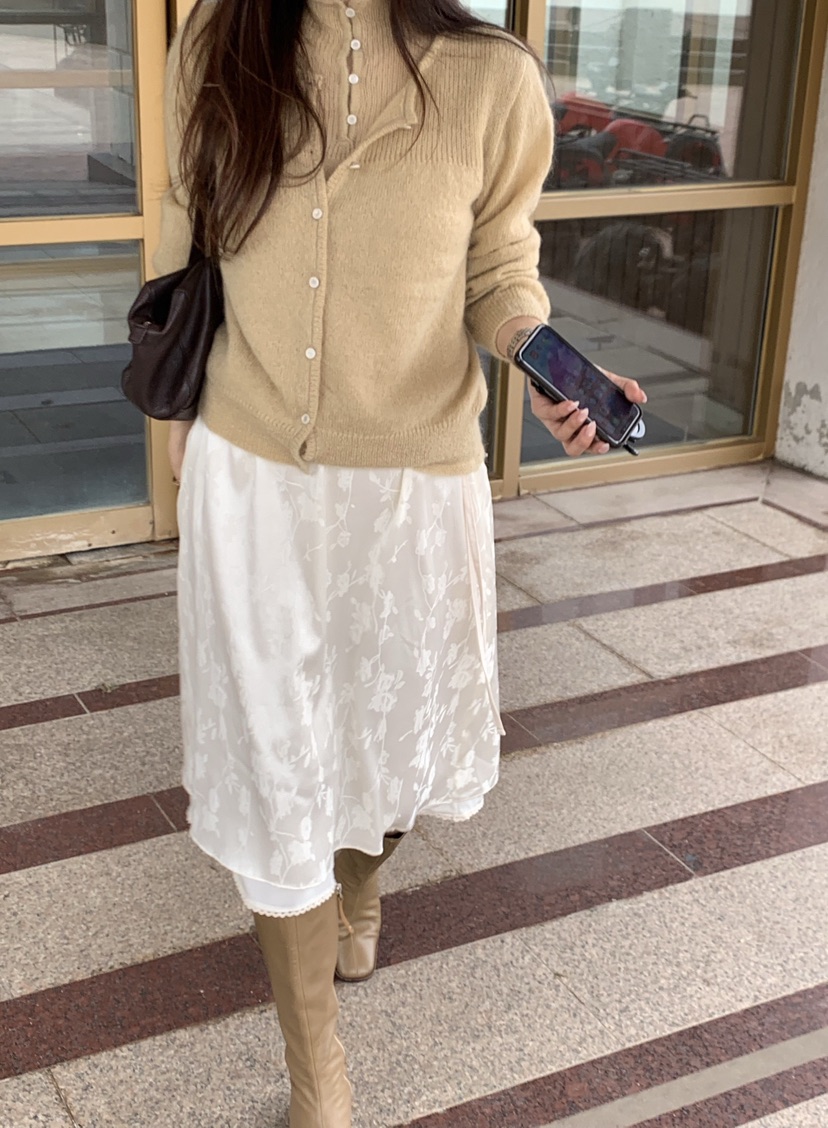 LA CREME韓國代購女裝新品推薦休閑真品針織衫馬海毛柔軟LA CREME針織衫