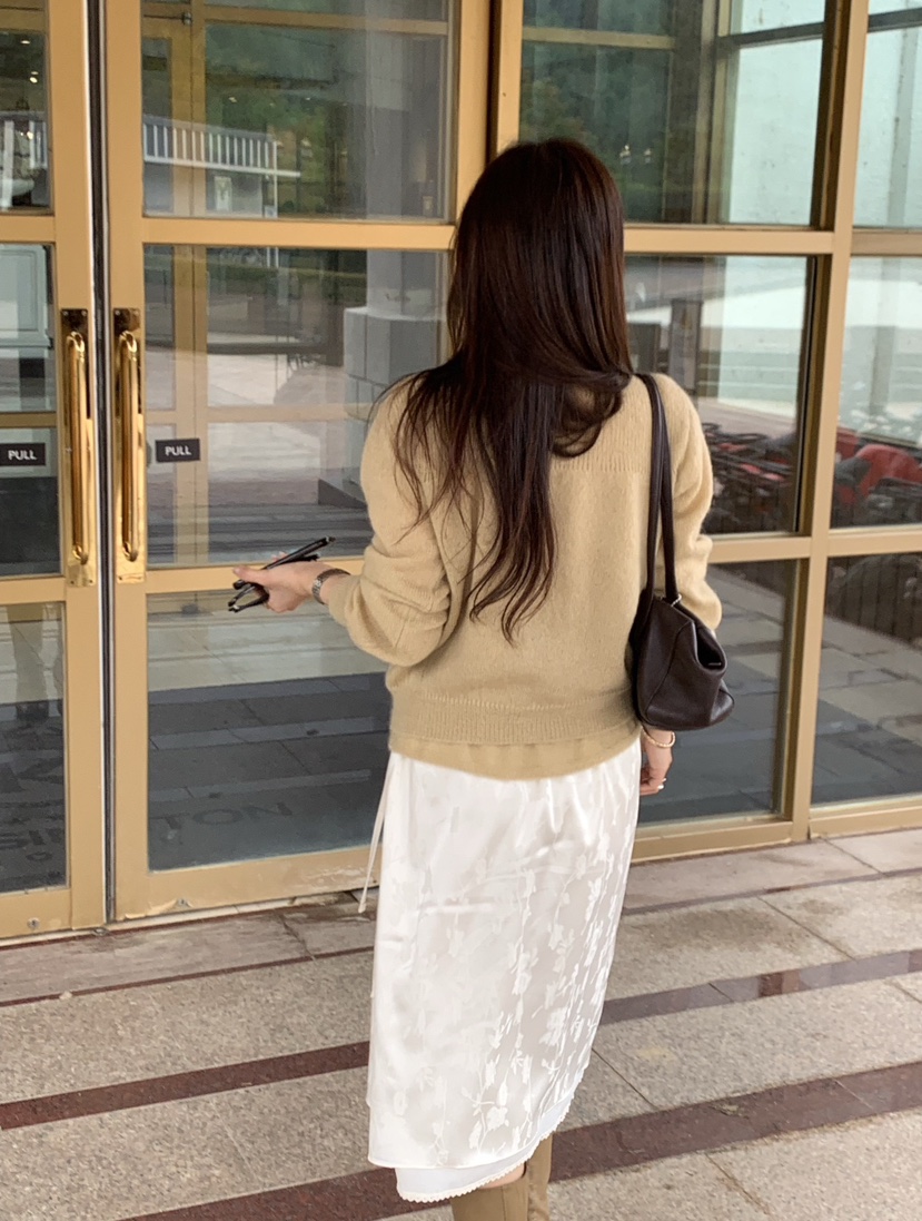 LA CREME韓國代購女裝新品推薦休閑真品針織衫馬海毛柔軟LA CREME針織衫