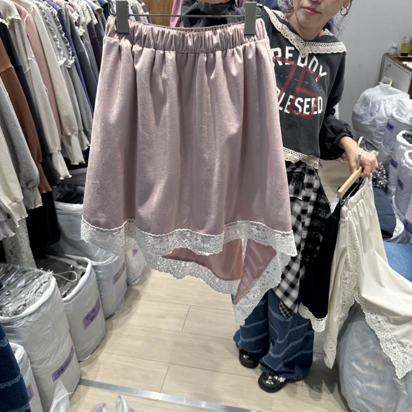 MARI CO東大門實拍女裝新款時尚休閑推薦人氣半身裙中短裙MARI CO半身裙/中短裙
