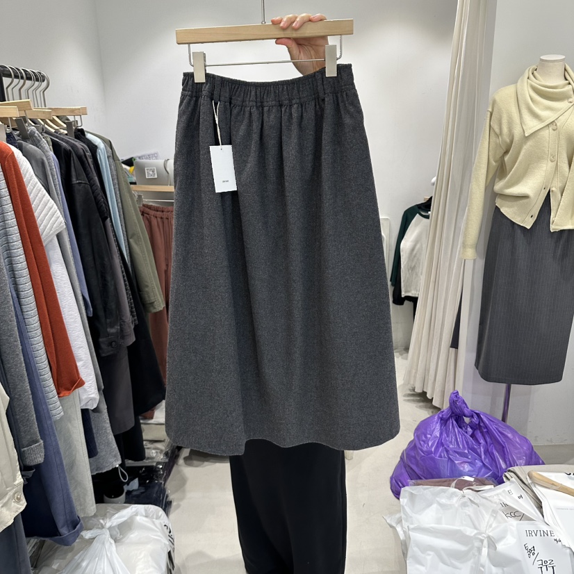 IRVINE東大門實拍女士新品人氣熱賣時尚真品推薦休閑長裙IRVINE長裙圖色1