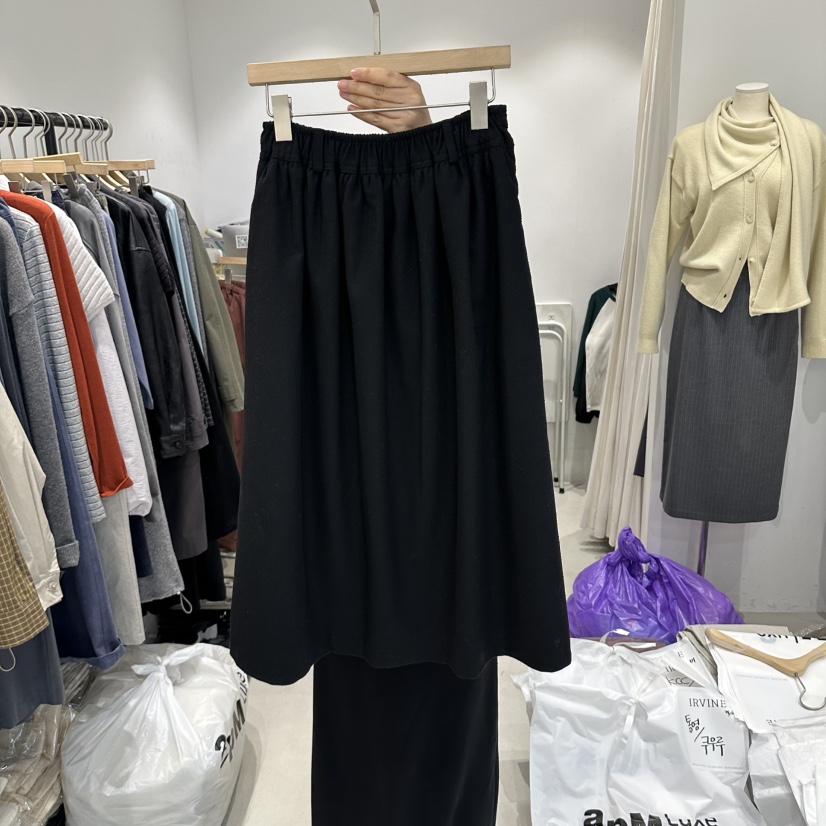IRVINE東大門實拍女士新品人氣熱賣時尚真品推薦休閑長裙IRVINE長裙圖色2