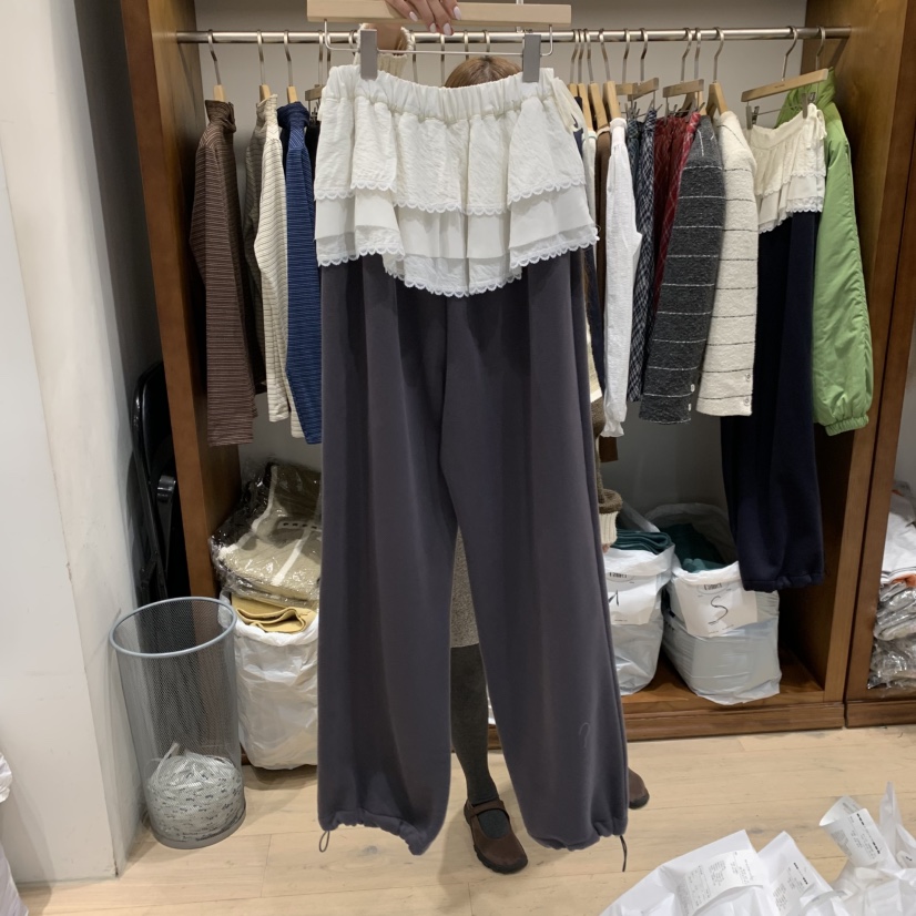 THE CAMEL東大門實拍女裝新品真品休閑褲加絨the came_l 家休閑褲