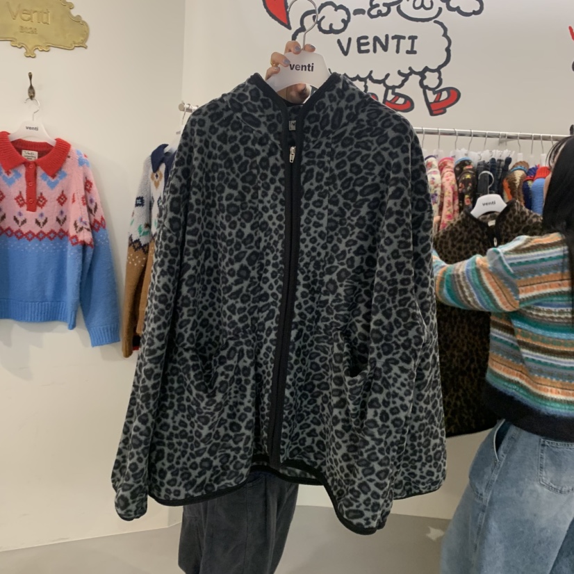 VENTI韓國直郵女士新款推薦休閑熱賣時尚真品人氣夾克抓絨VENTI夾克圖色2