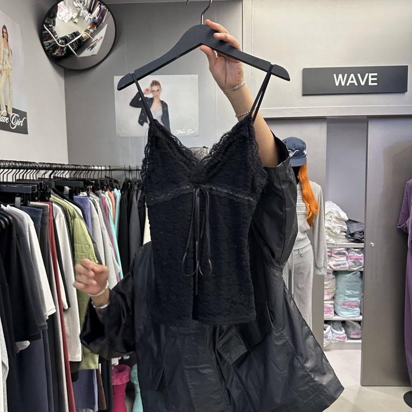 WAVE東大門實拍女士新款人氣熱賣真品休閑推薦時尚吊帶背心WAVE吊帶/背心圖色4