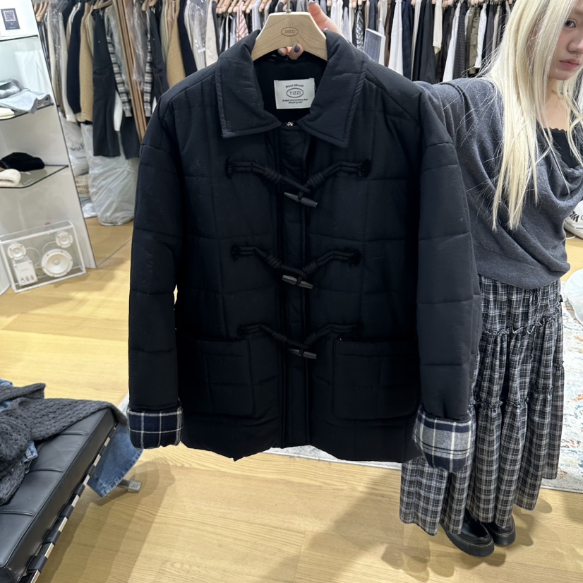TIZZI東大門直郵女裝新品休閑真品熱賣人氣推薦時尚短款棉服TIZZI短款棉服圖色2