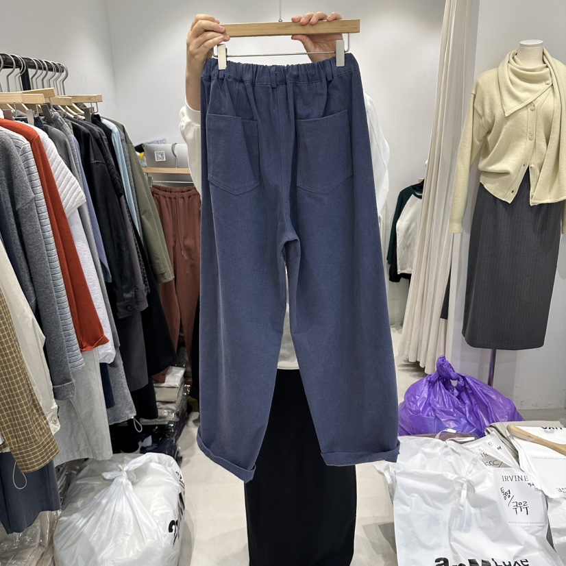 IRVINE韓國代購女士新品人氣休閑推薦真品熱賣時尚休閑褲IRVINE休閑褲