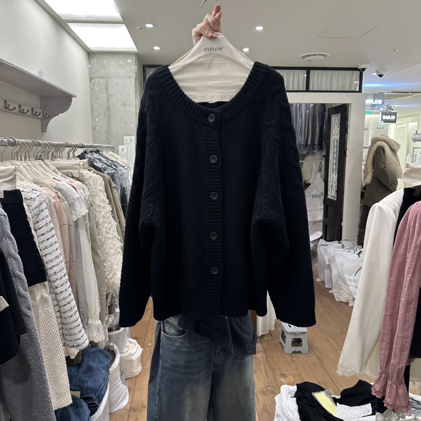 BY FLOW東大門實拍女裝新品休閑真品熱賣人氣推薦時尚毛衣BY FLOW毛衣圖色3