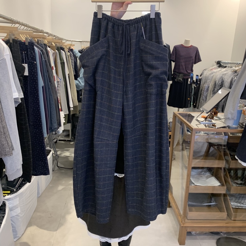 TAN&amp;COMO韓國直郵女裝新品人氣真品時尚休閑熱賣休閑褲tan-COMO休閑褲圖色2深藍色