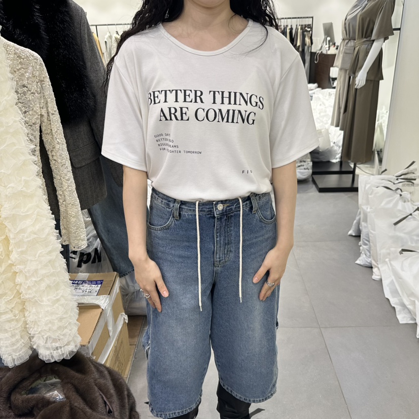 BY FLOW東大門代購女士新品真品熱賣時尚人氣休閑推薦T恤BY FLOWT恤圖色1