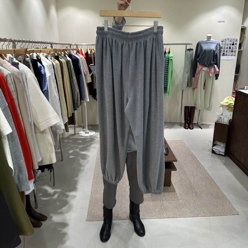 ROOM K-P韓國代購女士新款休閑推薦真品人氣休閑褲拉鏈ROOM K-P休閑褲