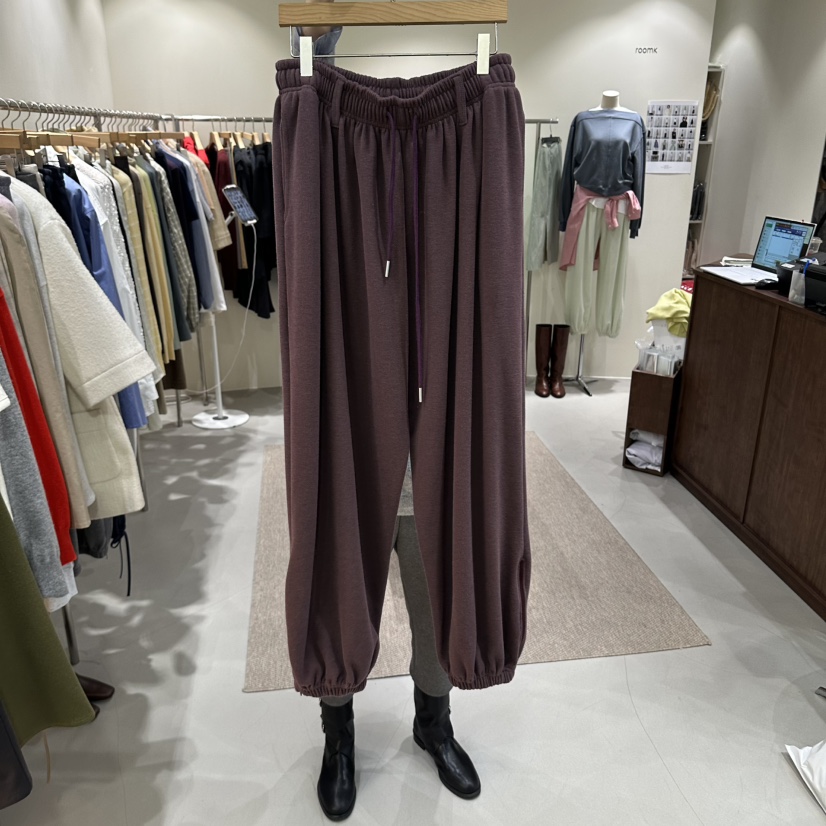 ROOM K-P韓國代購女士新款休閑推薦真品人氣休閑褲拉鏈ROOM K-P休閑褲圖色2