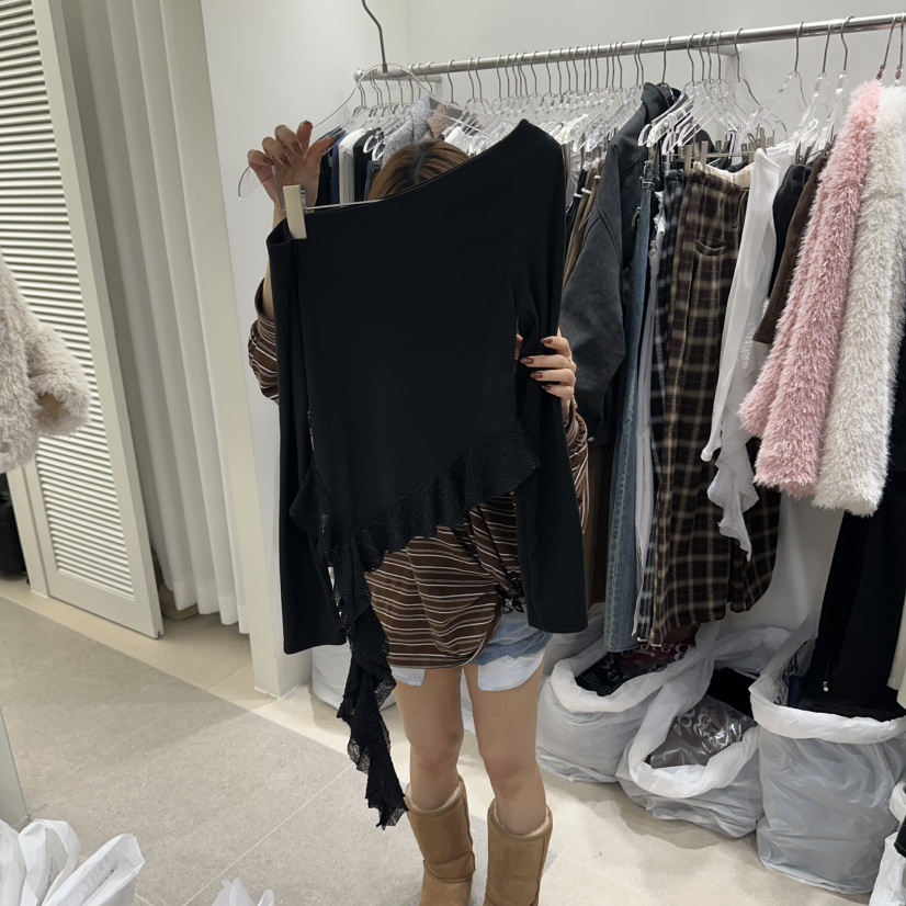 BAIE.38東大門實拍女裝新品人氣熱賣休閑推薦真品長袖T恤BAIE.38長袖T恤圖色2