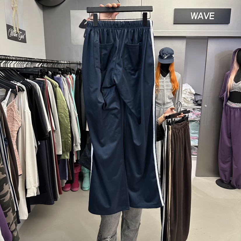 WAVE東大門實拍女裝新款熱賣休閑人氣推薦真品休閑褲運動WAVE休閑褲