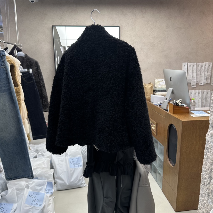 GLASS韓國直郵女裝新款人氣熱賣真品時尚休閑推薦夾克兩面穿GLASS夾克