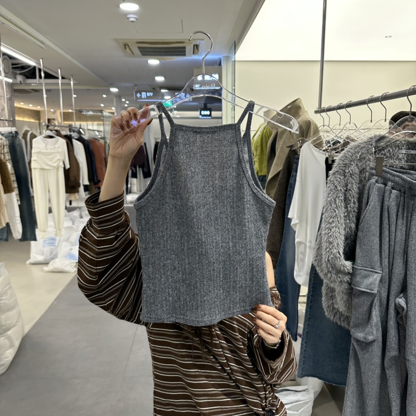 BAIE.38東大門代購女裝新品熱賣真品時尚休閑吊帶背心加絨BAIE.38吊帶/背心