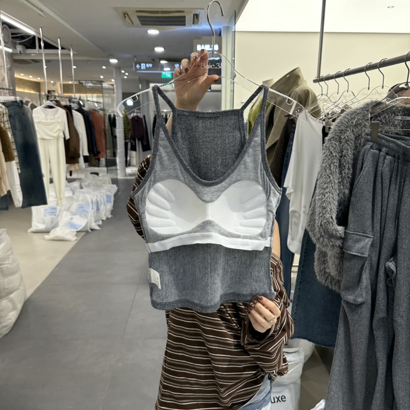 BAIE.38東大門代購女裝新品熱賣真品時尚休閑吊帶背心加絨BAIE.38吊帶/背心