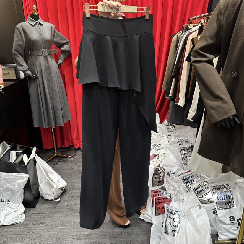 HERISH-HAUTE東大門實拍女士新品推薦人氣時尚真品休閑裙褲Herish-Haute裙褲圖色3