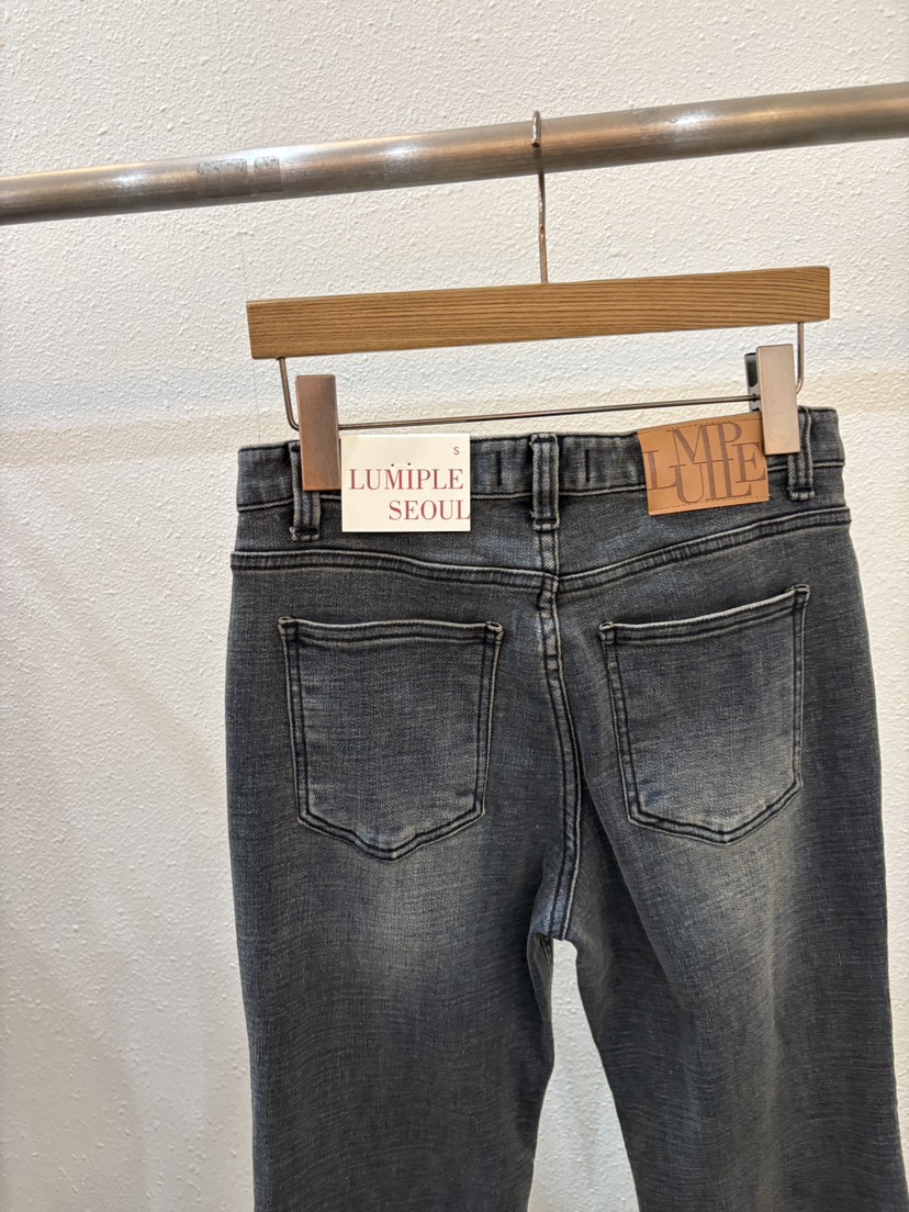 LUMIPLE東大門直郵女裝新品人氣熱賣推薦時尚真品休閑牛仔褲LUMIPLE牛仔褲
