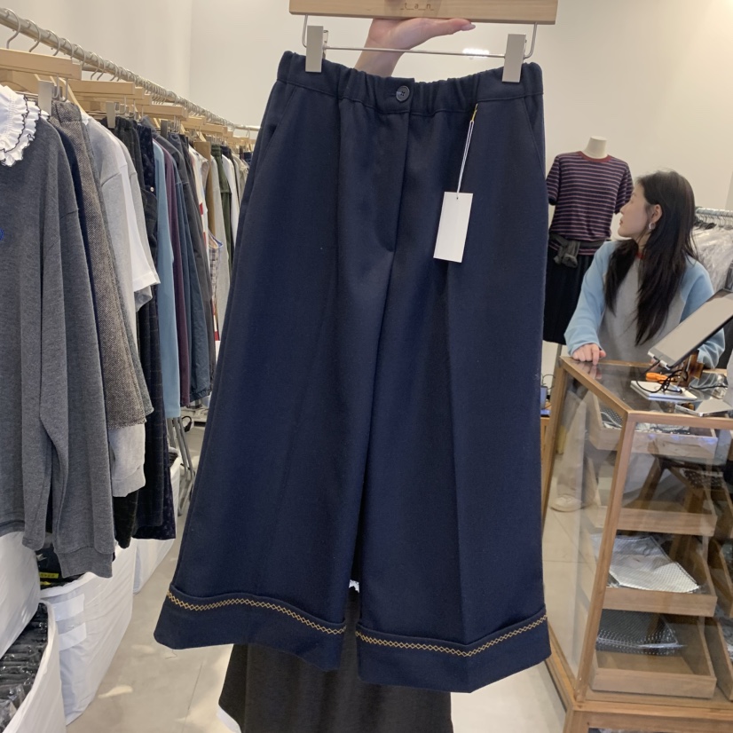 TAN&amp;COMO東大門實拍女裝新款休閑人氣時尚短褲闊腿褲tan-COMO短褲圖色2