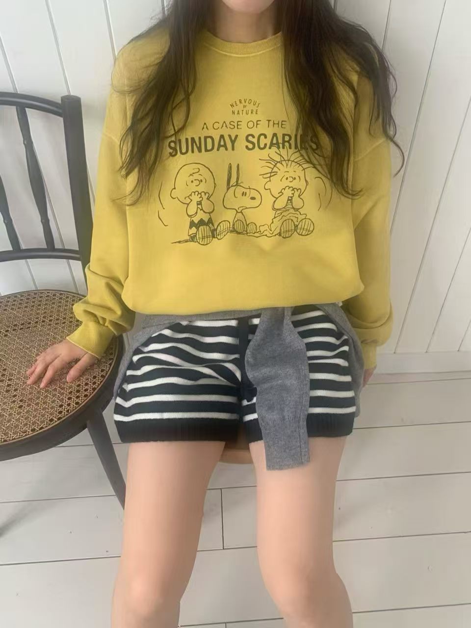 RAMIJ-라미제이-T東大門實拍女裝新款職業推薦休閑衛衣RAMIJ-라미제이-T衛衣