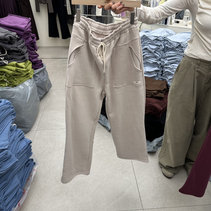 I MFACT東大門代購女士新品時尚真品推薦熱賣休閑褲加絨I MFACT休閑褲圖色1