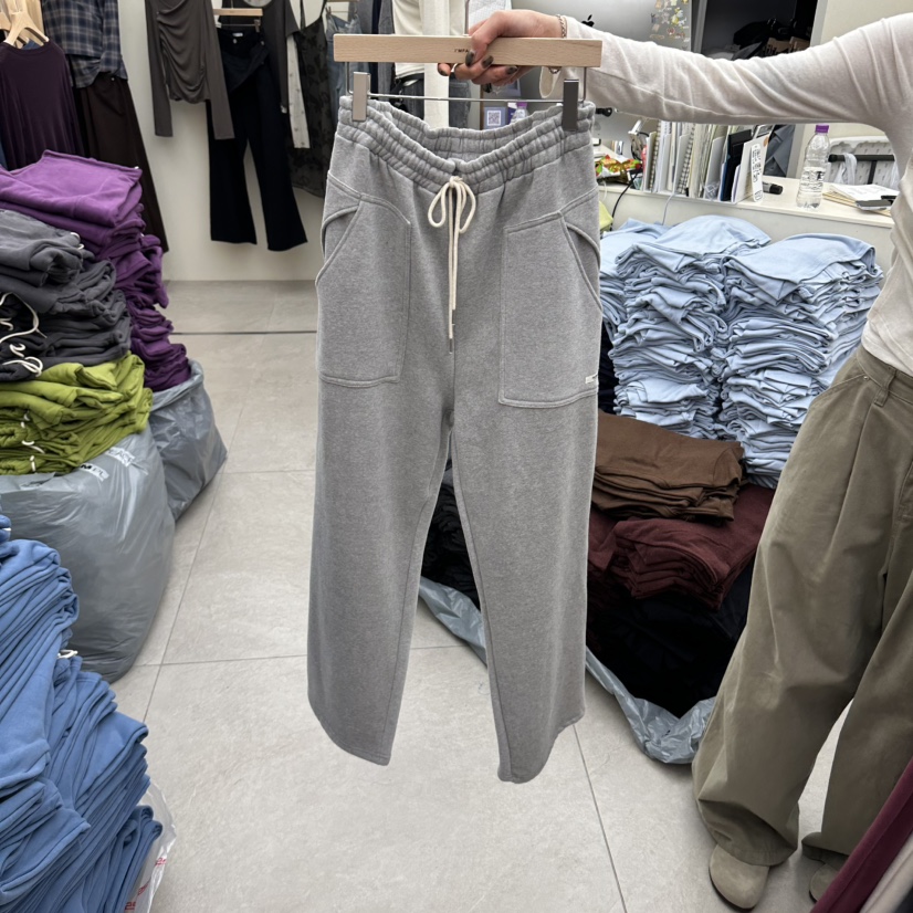I MFACT東大門代購女士新品時尚真品推薦熱賣休閑褲加絨I MFACT休閑褲圖色4