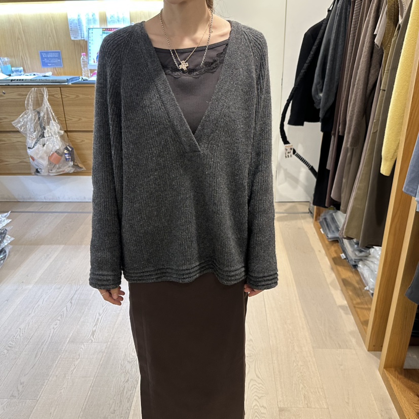ROUNDER韓國直郵女士新款人氣時尚真品熱賣推薦休閑毛衣羊駝ROUNDER毛衣圖色3