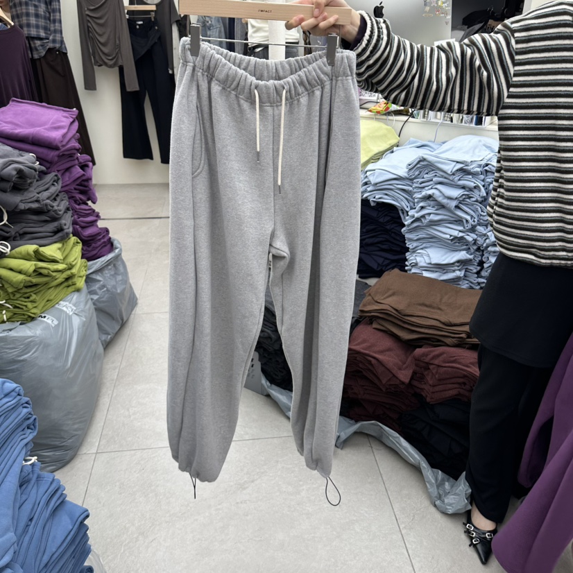 I MFACT東大門代購女裝新款人氣休閑熱賣真品休閑褲加絨I MFACT休閑褲圖色1