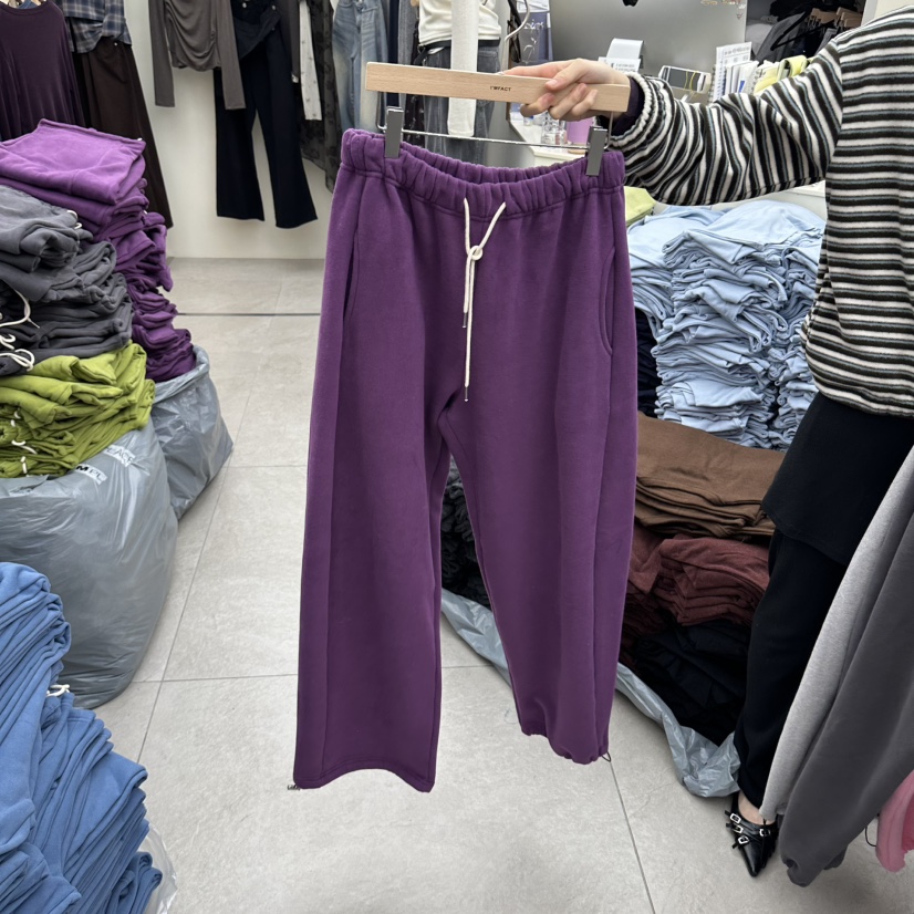 I MFACT東大門代購女裝新款人氣休閑熱賣真品休閑褲加絨I MFACT休閑褲圖色4