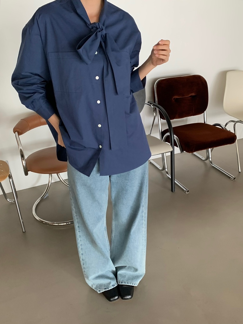 LOVEMYSANTA韓國直郵女裝新款推薦真品人氣熱賣襯衫蕾絲衫LOVEMYSANTA襯衫/蕾絲衫圖色2