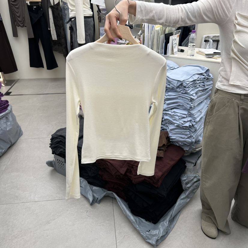 I MFACT東大門代購女裝新品時尚推薦真品熱賣人氣長袖T恤I MFACT長袖T恤