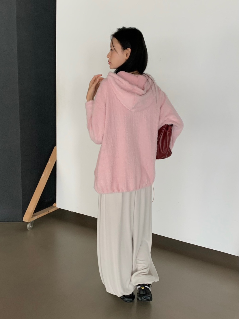 LOVEMYSANTA韓國代購女士新款休閑真品熱賣人氣推薦衛衣兜帽LOVEMYSANTA衛衣