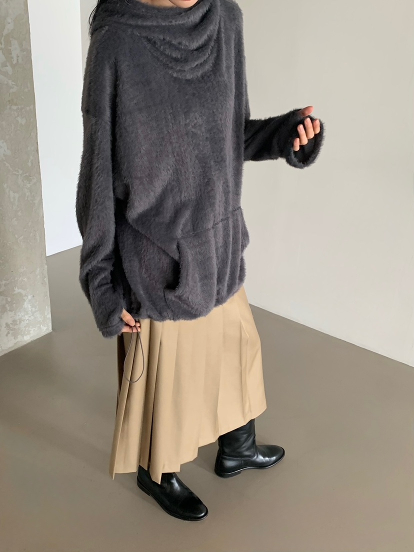 LOVEMYSANTA韓國代購女士新款休閑真品熱賣人氣推薦衛衣兜帽LOVEMYSANTA衛衣圖色3墨色
