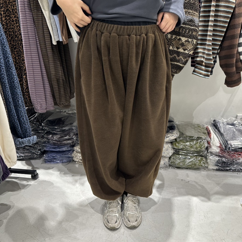 COMBO韓國代購女士新款熱賣休閑真品時尚推薦人氣休閑褲加絨COM_BO休閑褲圖色2