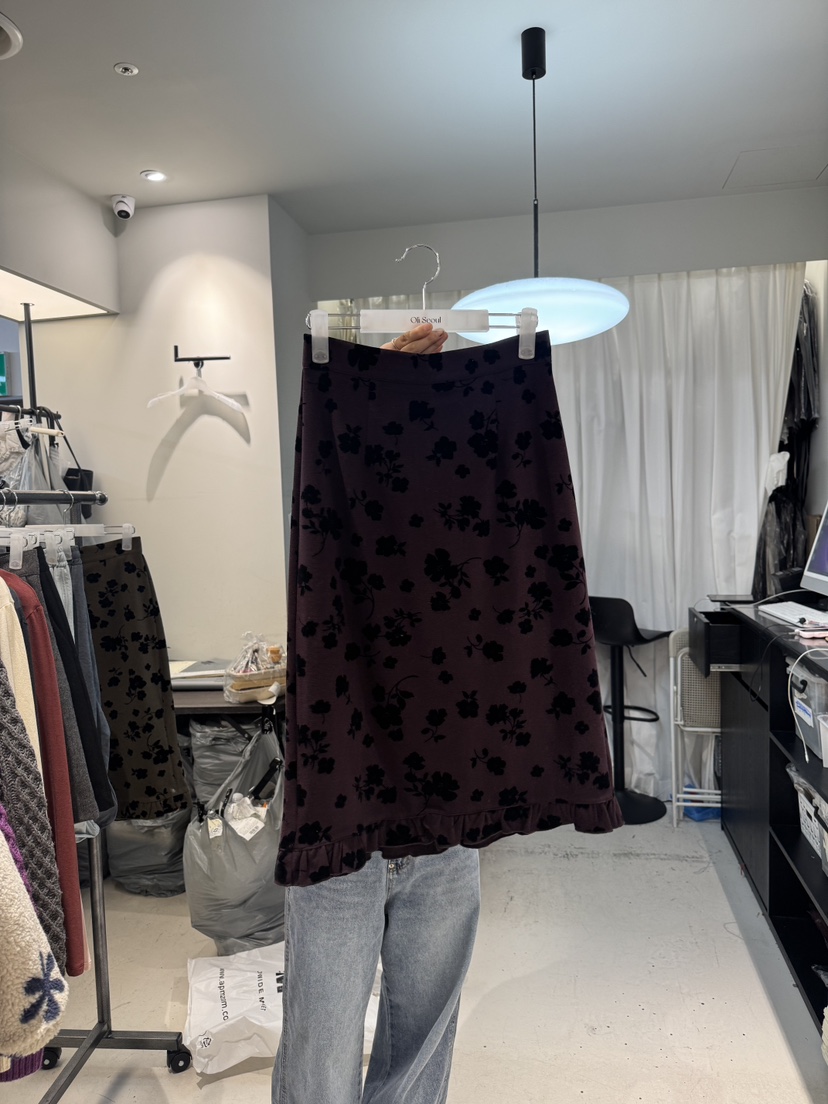 OLI SEOUL韓國代購女士新品人氣推薦休閑時尚半身裙中短裙OLI SEOUL半身裙/中短裙圖色1