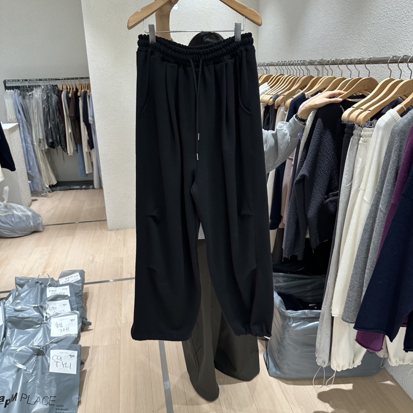 EPIC-S韓國直郵女士新品真品推薦休閑人氣時尚熱賣休閑褲EPIC-S休閑褲圖色4黑色