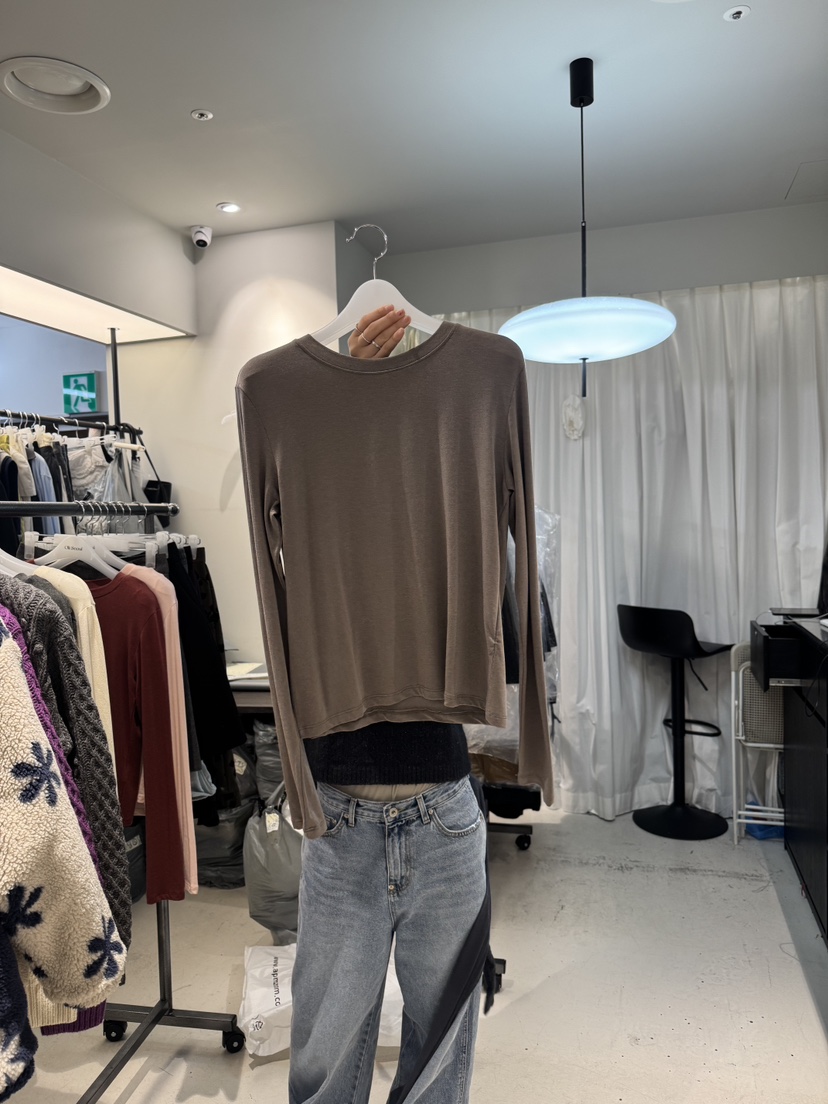 OLI SEOUL韓國直郵女裝新品熱賣人氣休閑推薦真品長袖T恤OLI SEOUL長袖T恤圖色7