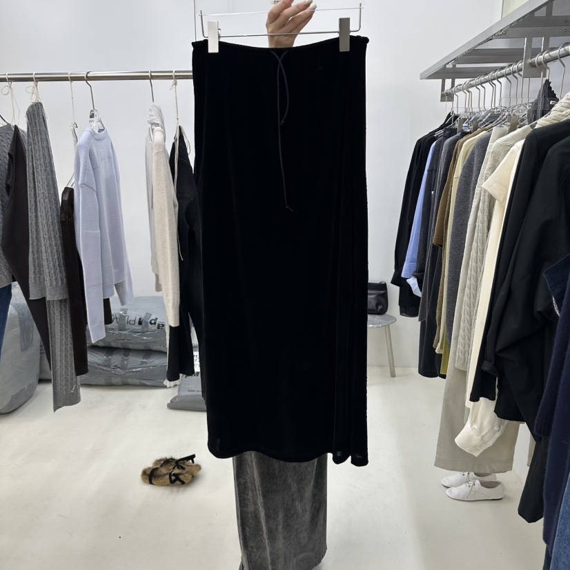 PREV.東大門代購女士新款熱賣時尚推薦休閑人氣真品長裙PREV.長裙圖色3黑色