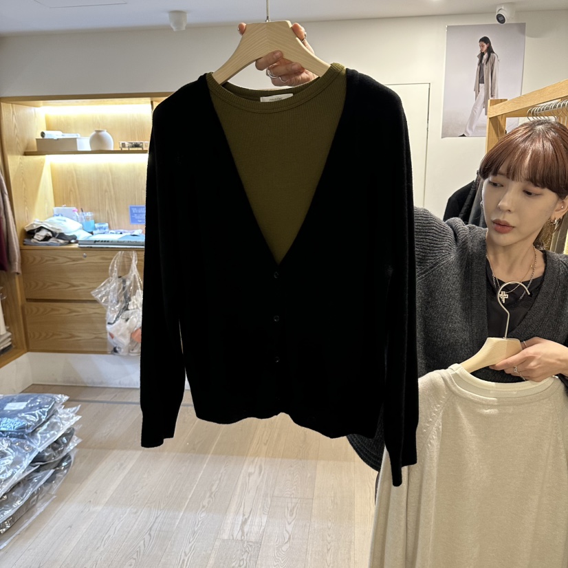 ROUNDER韓國直郵女裝新品真品人氣推薦休閑熱賣開衫不含內搭ROUNDER開衫圖色5