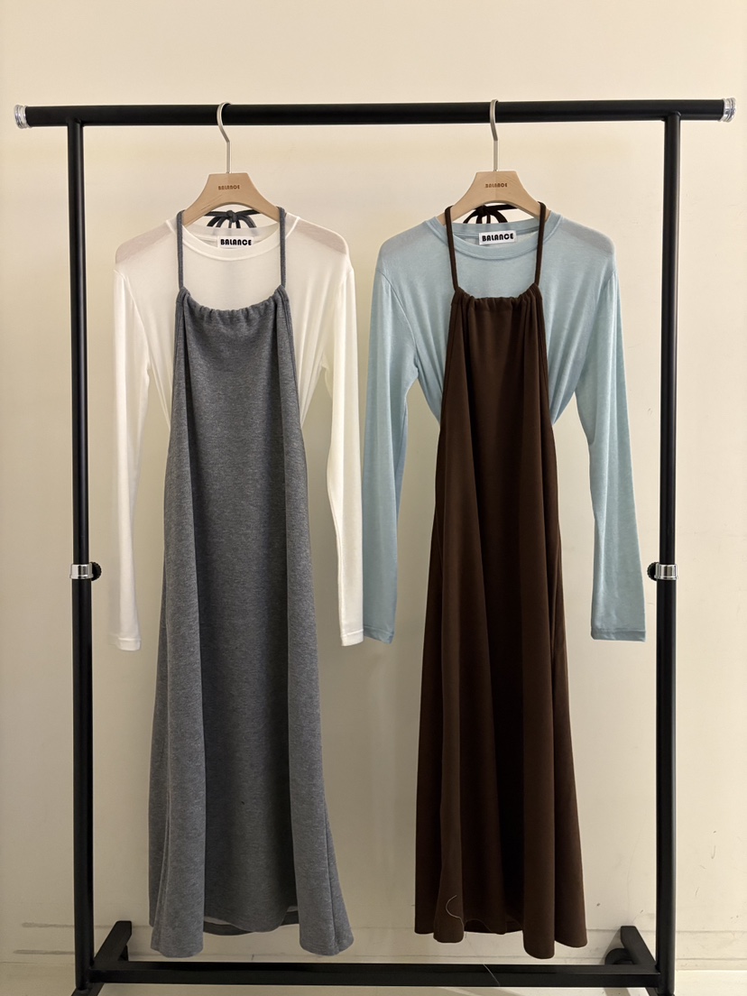 BALANCE東大門實拍女裝新品真品熱賣推薦時尚休閑人氣連衣裙BALANCE連衣裙