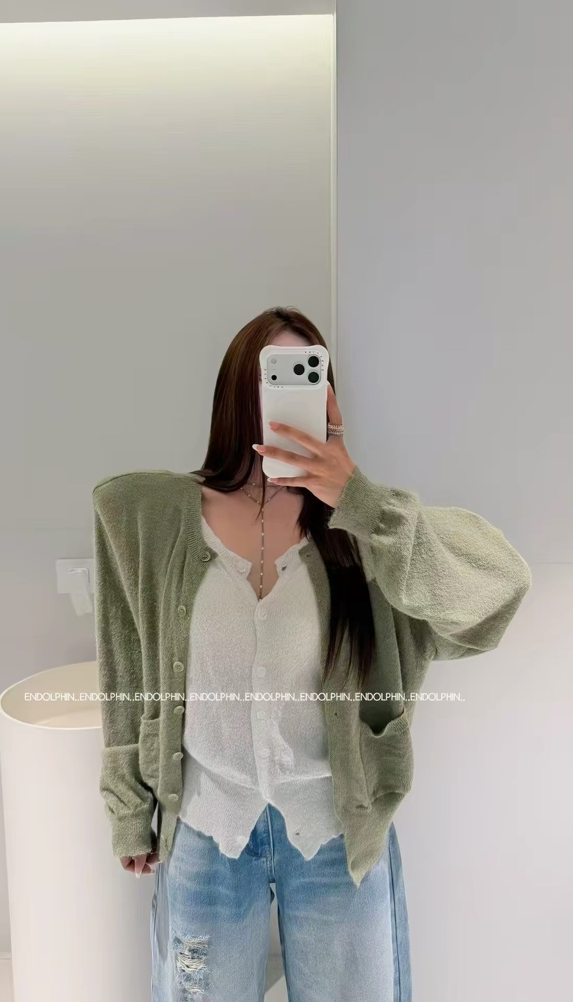 ENDOLPHIN東大門直郵女裝新款時尚熱賣人氣推薦真品休閑開衫ENDOLPHIN開衫圖色2