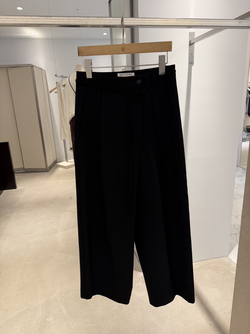 SELECT MARKET東大門實拍女士新品時尚推薦真品熱賣休閑褲SELECT MARKET休閑褲圖色2墨色
