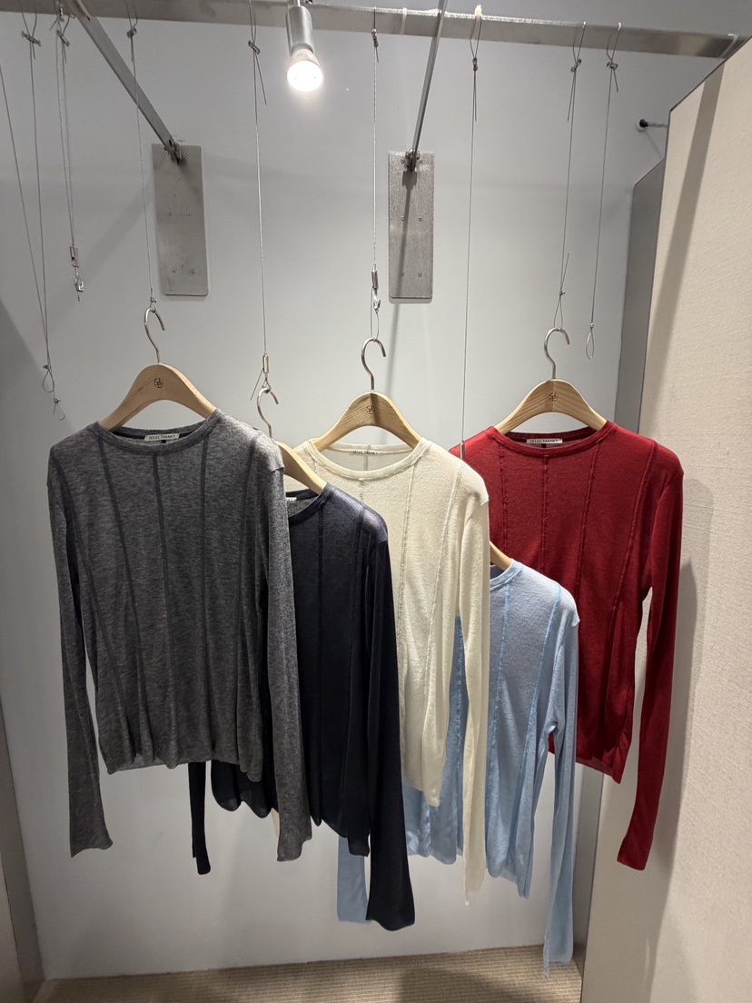 SELECT MARKET韓國代購女裝新品休閑真品推薦熱賣長袖T恤SELECT MARKET長袖T恤