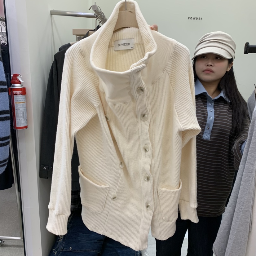 POWDER東大門直郵女士新品推薦休閑真品熱賣人氣開衫開衫POWDER開衫圖色1