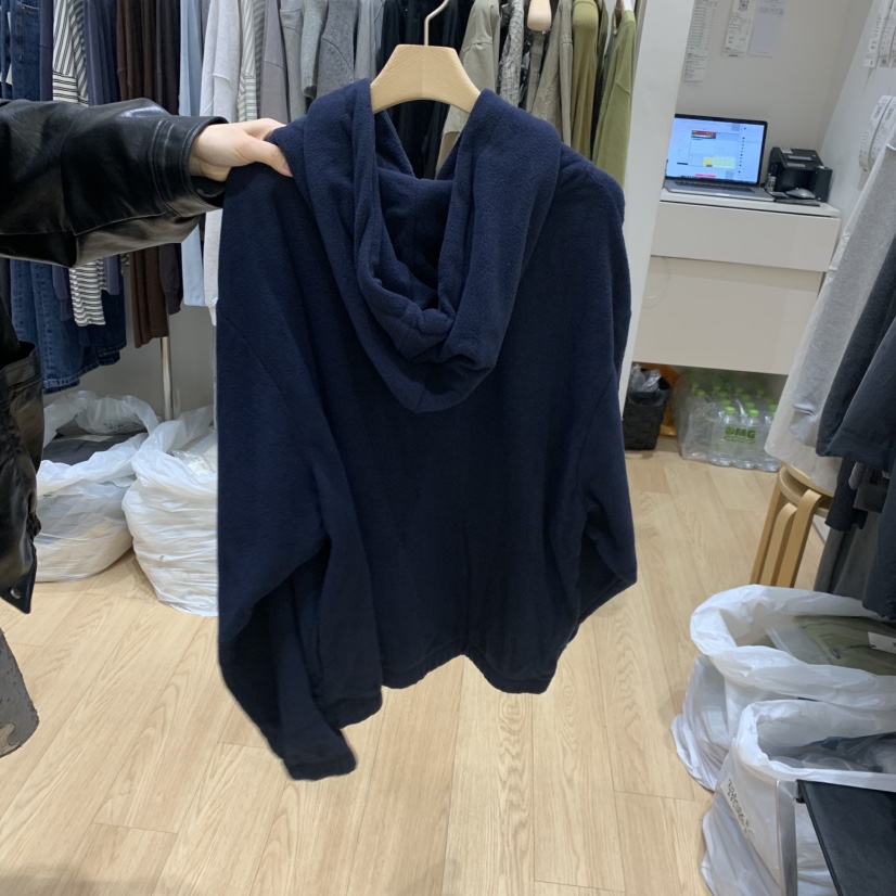 HAUS-A韓國直郵女裝新款休閑時尚真品衛衣連帽衫磨毛雙面HAUSWOMEN衛衣