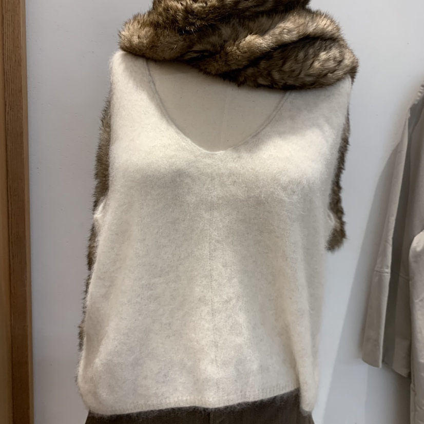 VELVET UNDERGROUND東大門直郵女裝新品人氣吊帶背心羊絨VELVET UNDERGROUND吊帶/背心圖色1