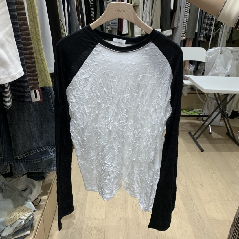 MONROE韓國直郵女裝新款休閑時尚推薦真品人氣熱賣長袖T恤MONROE長袖T恤圖色3