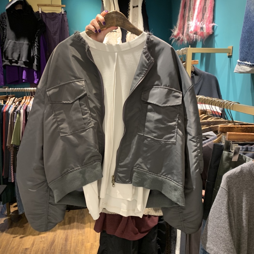 MERCI LINDA韓國直郵女士新品時尚休閑熱賣夾克不含內搭MERCI LINDA夾克圖色2