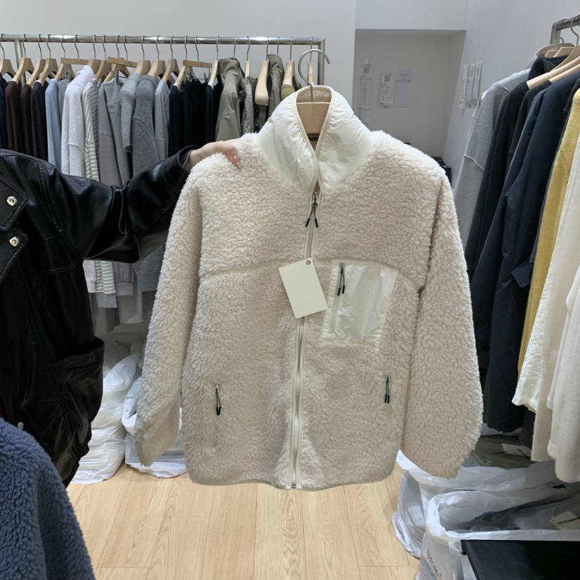HAUS-A東大門代購女裝新品人氣熱賣推薦時尚真品夾克抓絨HAUSWOMEN夾克圖色2